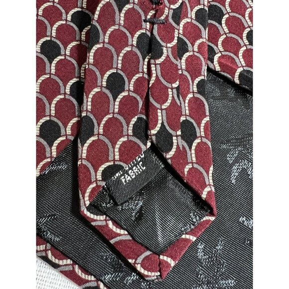 Lot of 4 Men Tie Kenneth Cole Tongue Tied Bert Pulitzer Pronto Uomo Silk Fabric - Picture 9 of 13